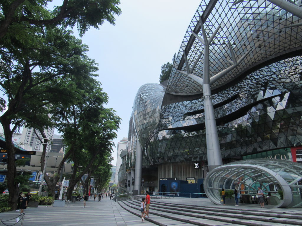 orchard road popular area of singapore