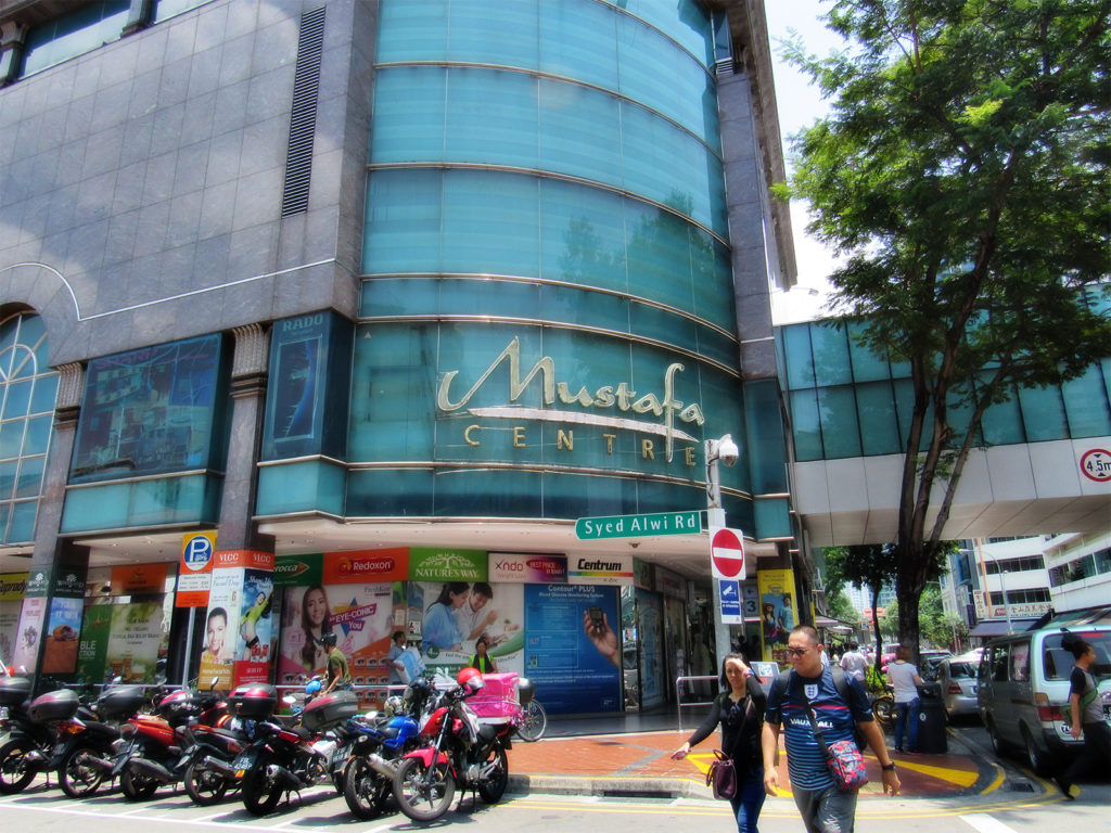 Mustafa Center popular area of singapore