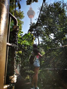 kl eco park and kl tower is one of the places to visit in Southeast Asia