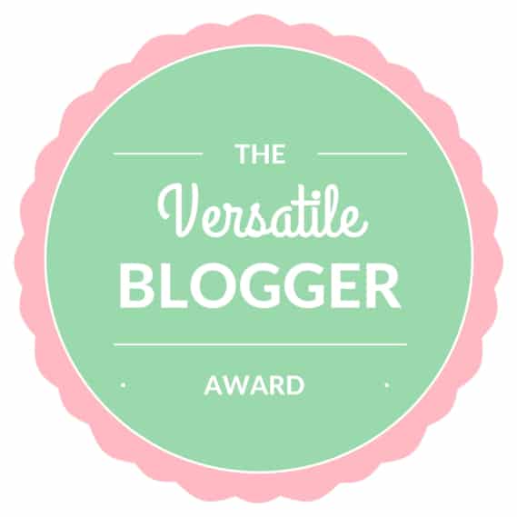 The Versatile Blogger award