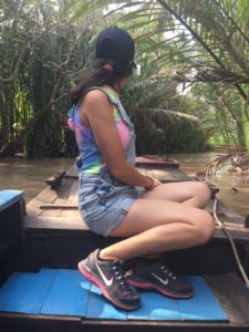 Mekong delta river boat Vietnam
