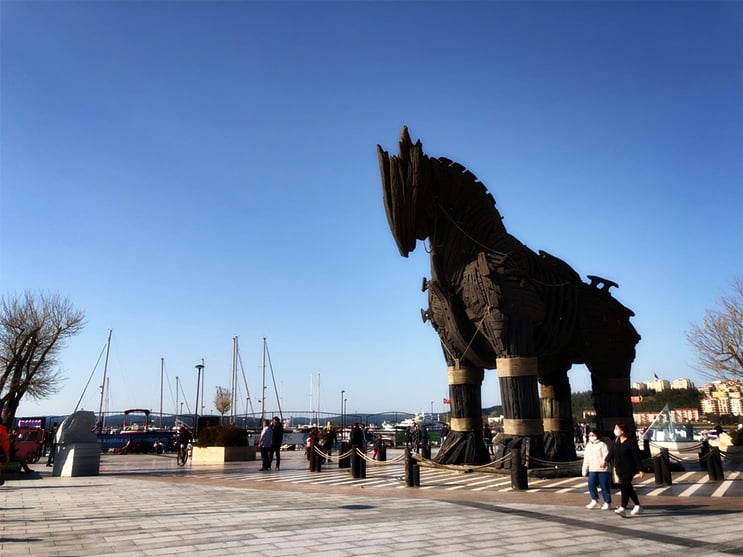 trojan horse in canakkale
main things to do in canakkale
