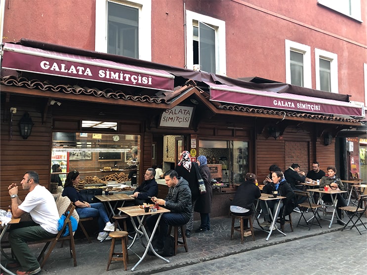 Galata Simitçisi 
best places to eat in karakoy