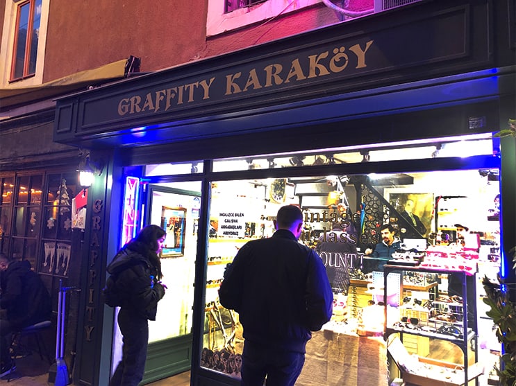 Graffity Karakoy
best places to shop in Karakoy
vintage sunglasses