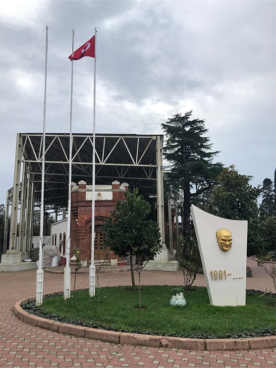 Porcelain Factory entrance Beşiktaş Yildz Park