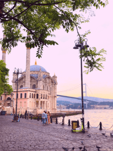 Ortakoy Mosque, best areas to stay in Istanbul for couples