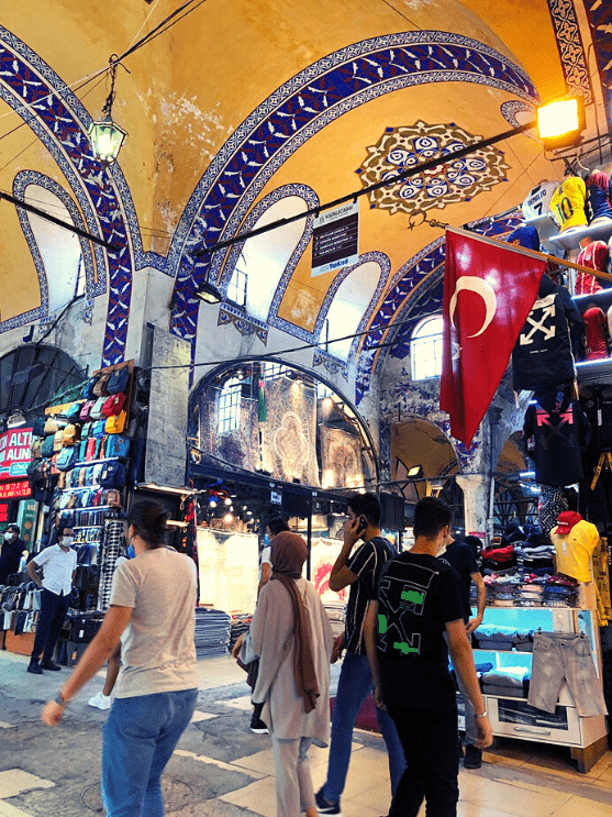 Inside the Grand Bazaar 4 days Istanbul itinerary