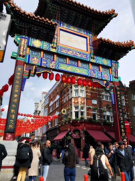 Gates to Chinatown London