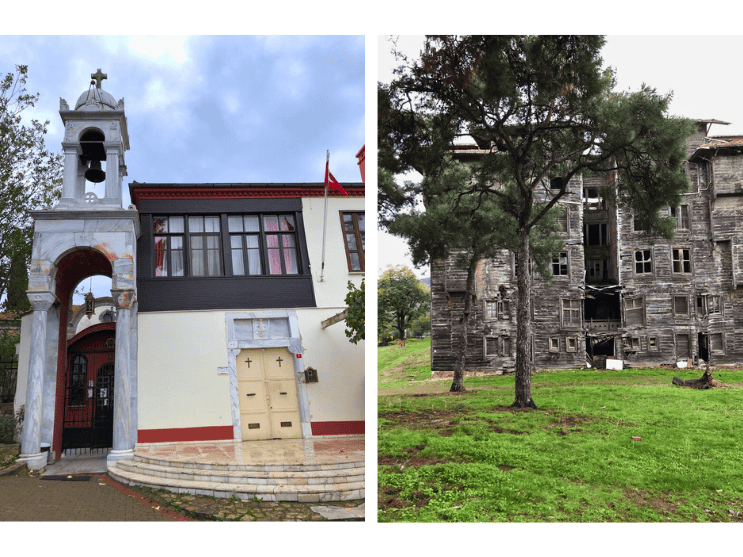 Aya Yorgi Church and Monastery and The Prinkipo Greek Orphanage
